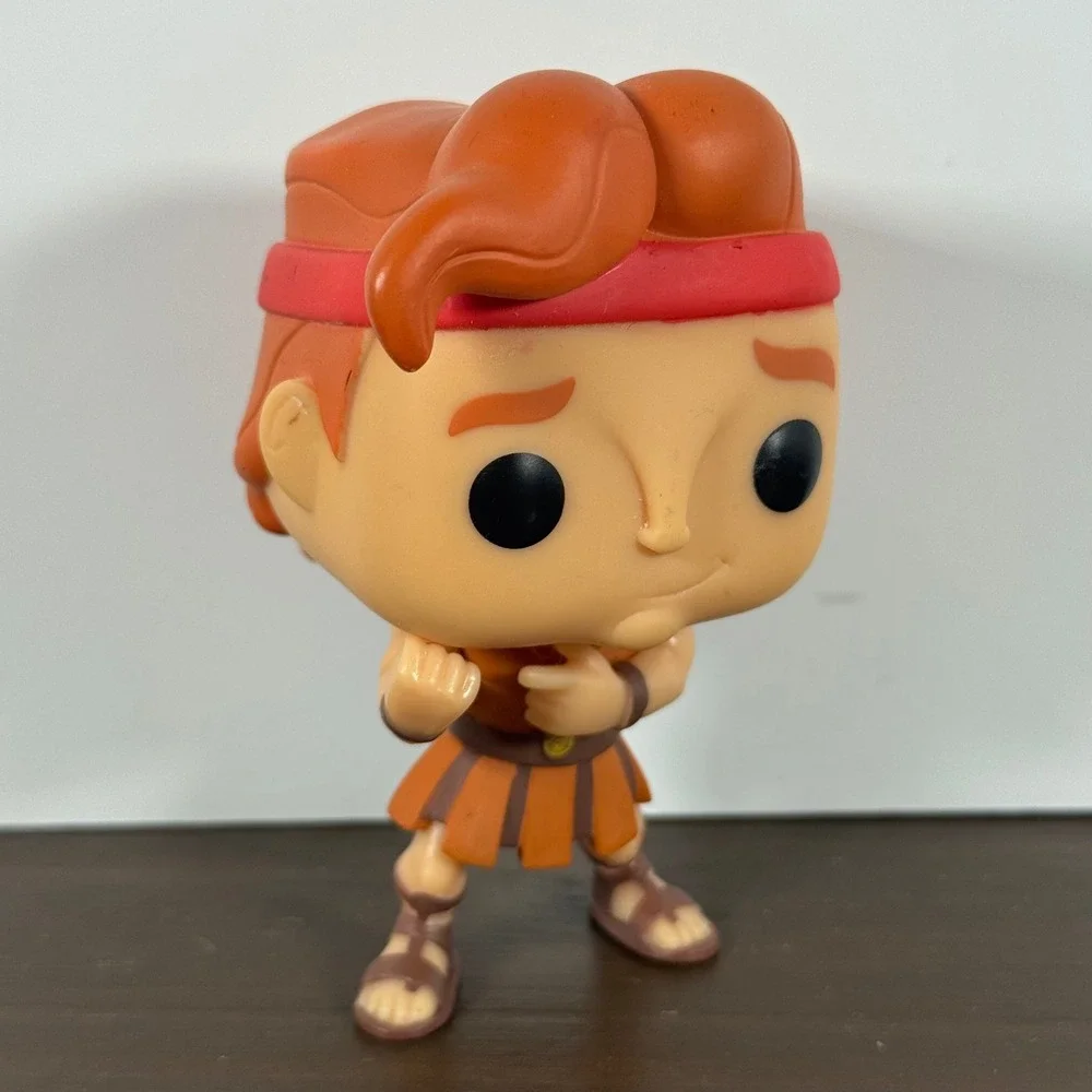 Funko POP Disney Hercules 378 Vinyl Figure OOB Loose Heroic Pose Blue Cape